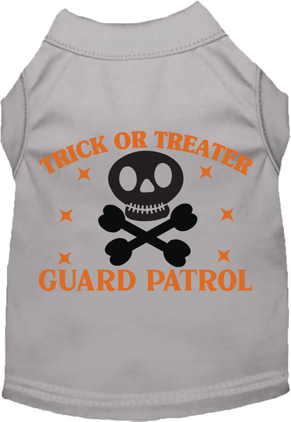 Trick or Treater Guard Patrol Pet Shirt