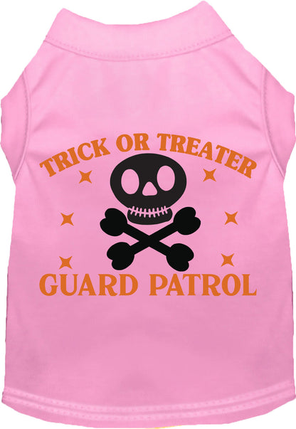 Trick or Treater Guard Patrol Pet Shirt