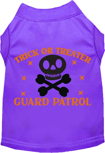 Trick or Treater Guard Patrol Pet Shirt