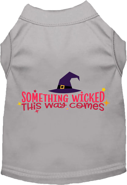 Something Wicked This Way Comes Pet Shirt