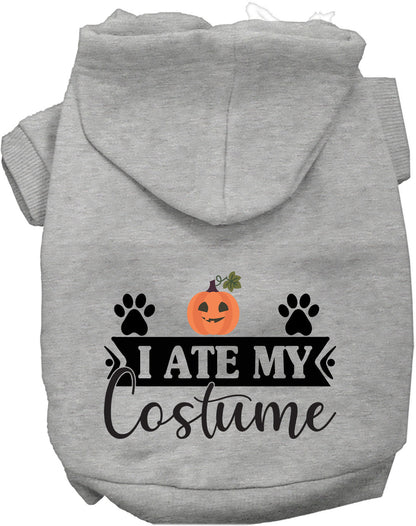 I Ate My Costume Halloween Pet Hoodie