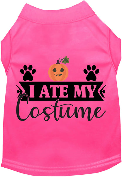 I Ate My Costume Pet Shirt