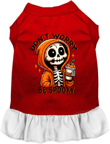 Don't Worry, Be Spooky Halloween Pet Dress