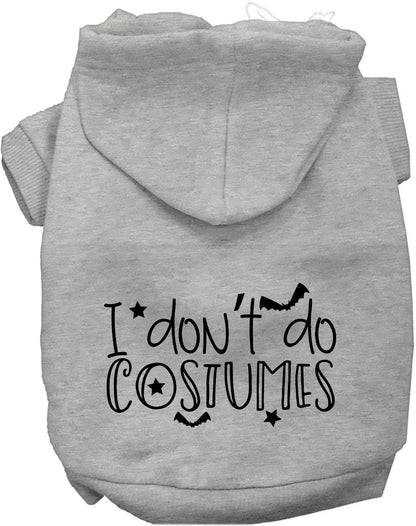 I Don't Do Costumes Halloween Pet Hoodie