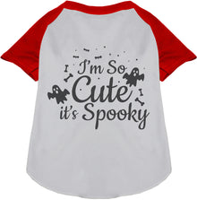 So Cute, It's Spooky Pet Raglan Shirt