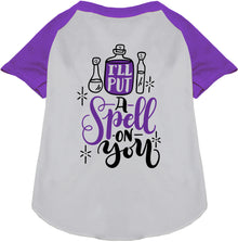 Put a Spell on You Pet Raglan Shirt