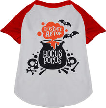 Just a Bunch of Hocus Pocus Pet Raglan Shirt