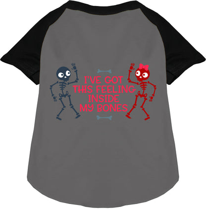 Inside My Bones Pet Raglan Shirt