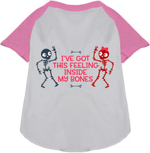 Inside My Bones Pet Raglan Shirt