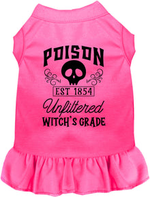 Poison Bottle Costume Pet Dress