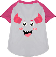 Mischiefmauve Monster Costume Pet Raglan Shirt