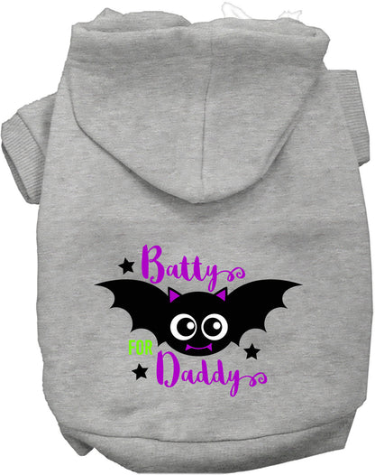 Batty for Daddy Halloween Pet Hoodie