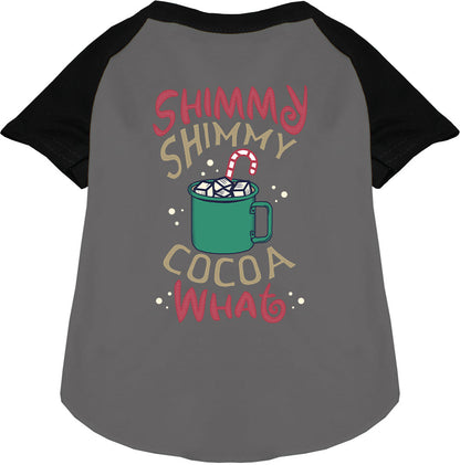 Shimmy Shimmy Cocoa What Pet Raglan Shirt