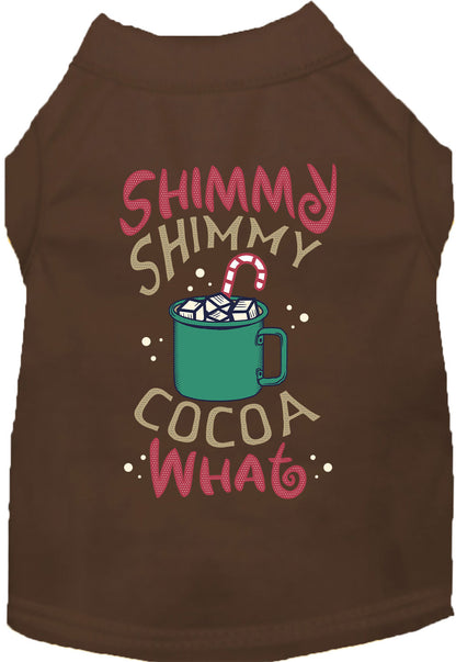Shimmy Shimmy Cocoa What Pet Shirt