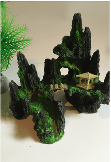 Resin Oasis Rockery: A Captivating Aquatic Haven