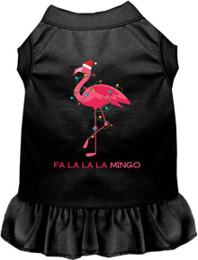 Falalala mingo Christmas Pet Dress