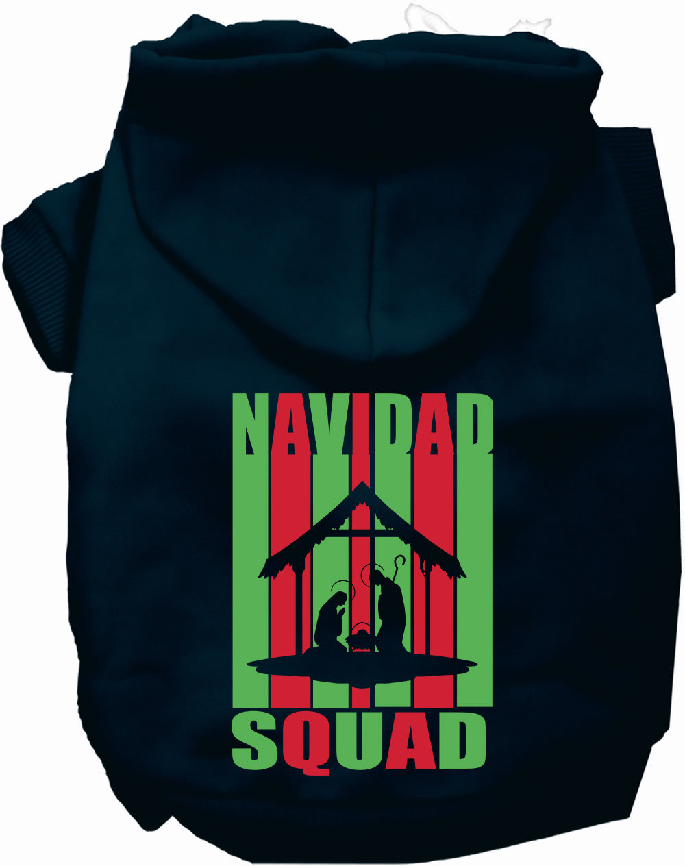 Navidad Squad Christmas Pet Hoodie