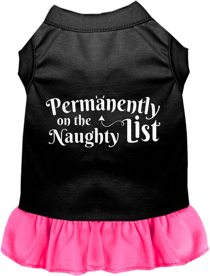 Permanently on the Naughty List Pet Dress
