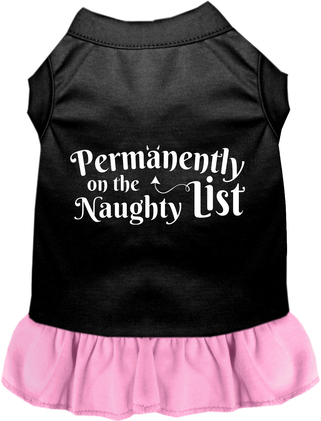 Permanently on the Naughty List Pet Dress