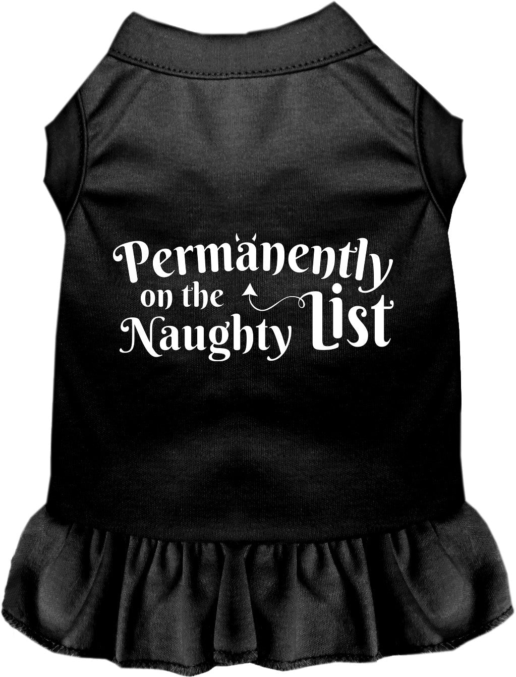 Permanently on the Naughty List Pet Dress