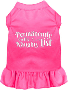 Permanently on the Naughty List Pet Dress