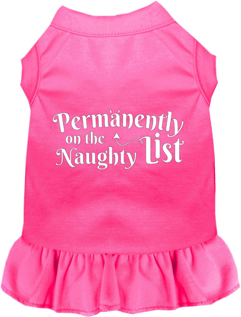 Permanently on the Naughty List Pet Dress