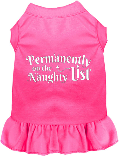 Permanently on the Naughty List Pet Dress