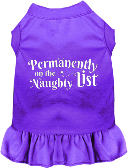 Permanently on the Naughty List Pet Dress