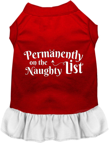 Permanently on the Naughty List Pet Dress