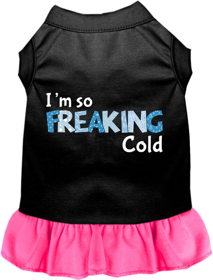 Freaking Cold Winter Pet Dress