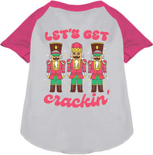Let's Get Crackin' Pet Raglan Shirt