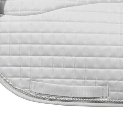 Equine Couture Regal Saddle Pad with White Sherpa Fleece and CoolMax lining