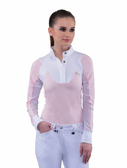 Equine Couture Ladies Maggie Long Sleeve Show Shirt