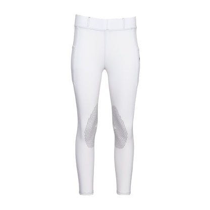 Equine Couture Soft Wash Silicon Knee Patch Tights with Phone Pocket