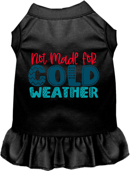Not Made for Cold Weather Pet Dress
