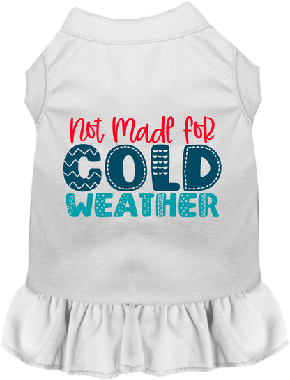 Not Made for Cold Weather Pet Dress