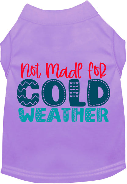 Not Made for Cold Weather Pet Shirt