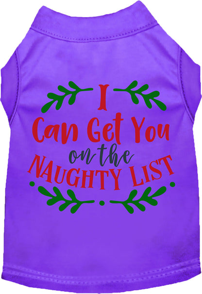 Can Get You on the List Christmas Pet Shirt