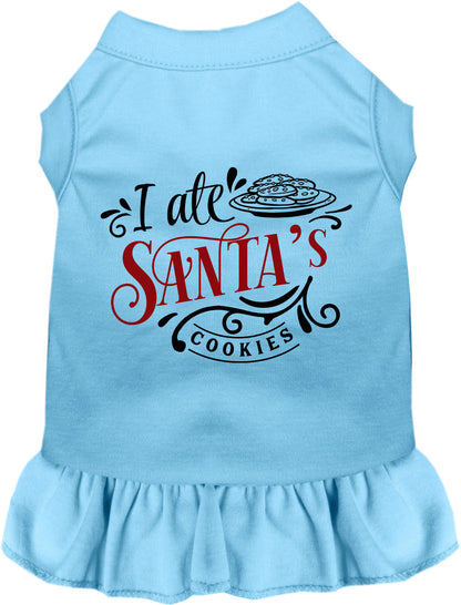 I Ate Santa's Cookies Pet Dress