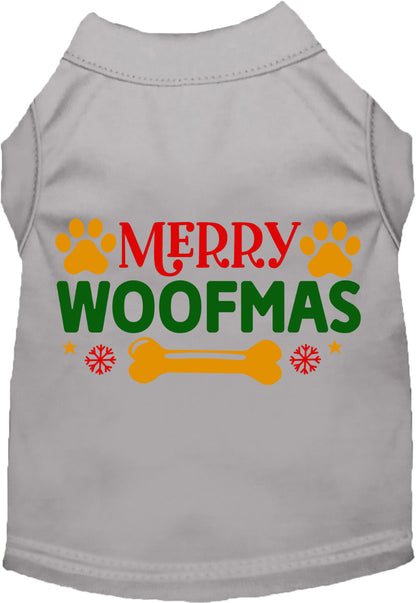 Merry Woofmas Pet Shirt
