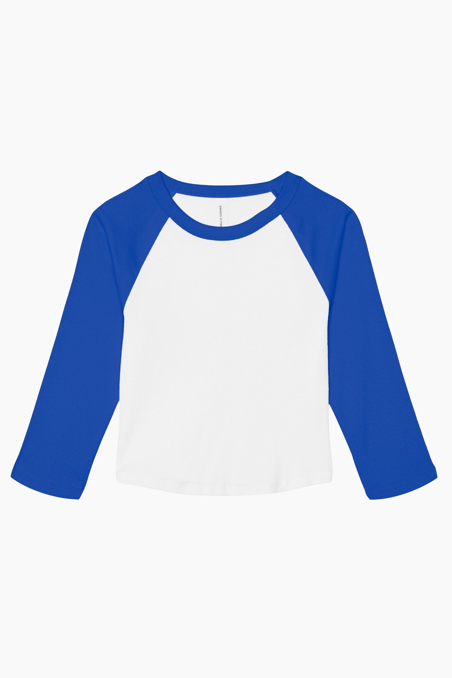 Women's Raglan Baseball Crop Tee