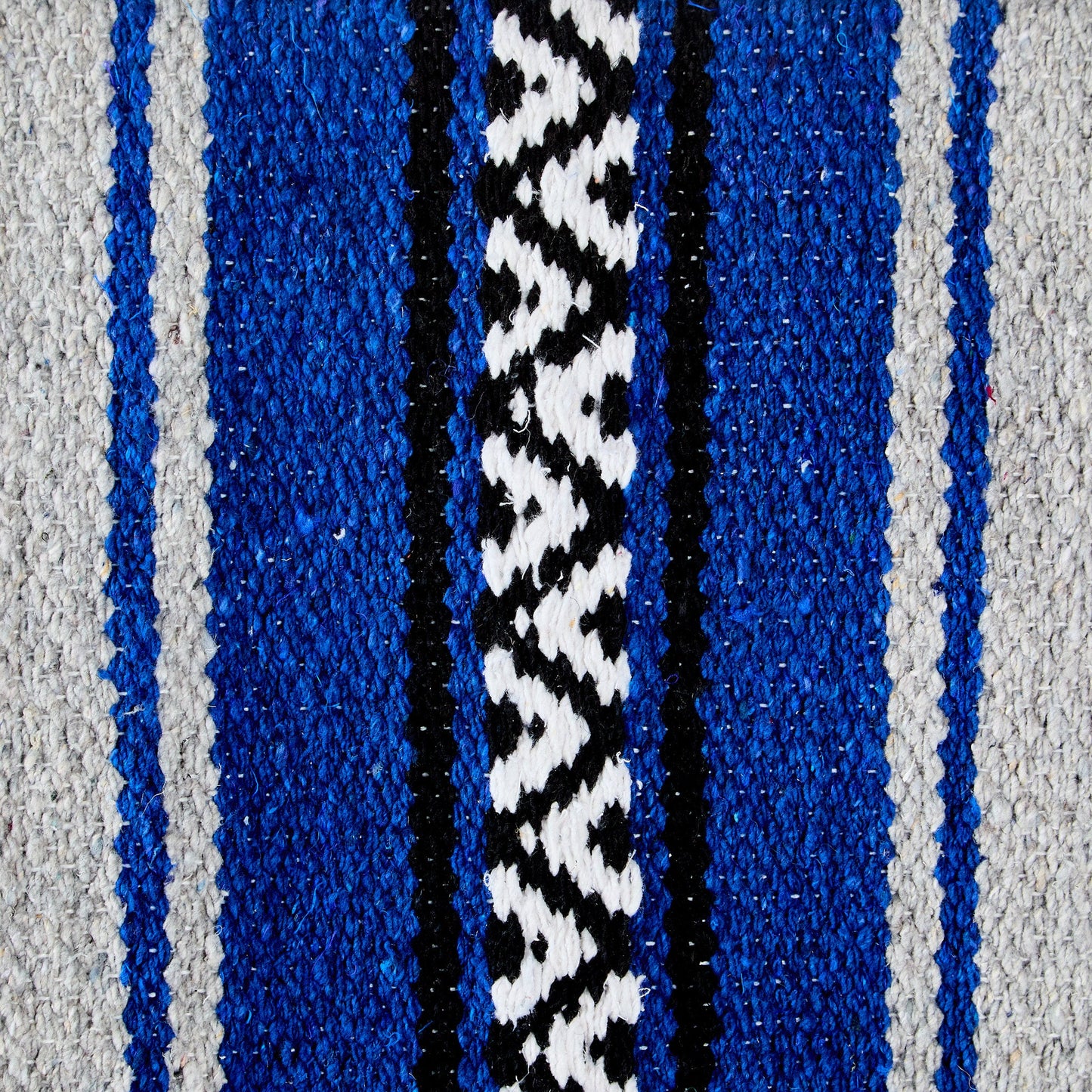 1302-5 Hogan 30x60 Acrylic Blend Saddle Blanket Royal Blue