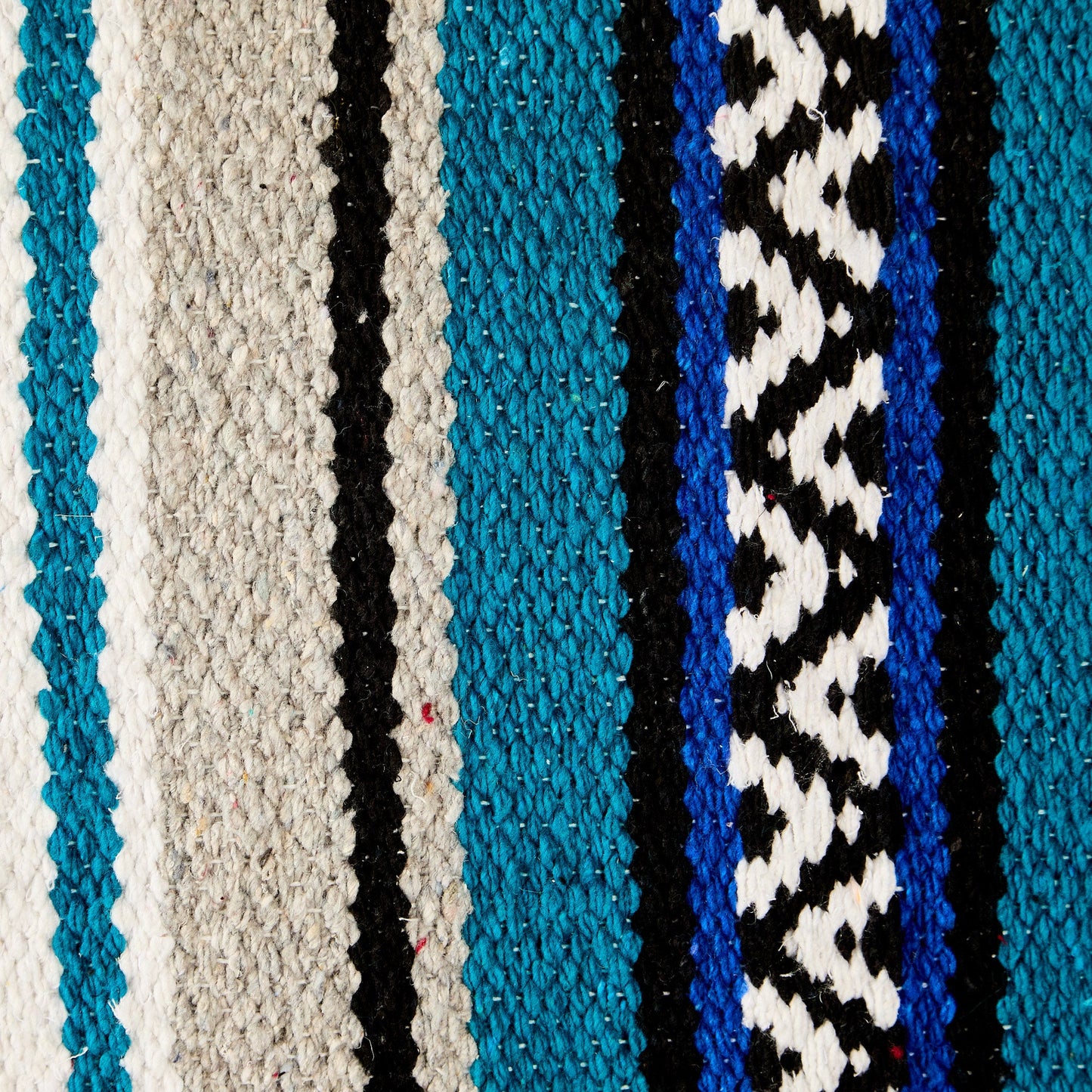 1302-7 Hogan 30x60 Acrylic Blend Saddle Blanket Turquoise