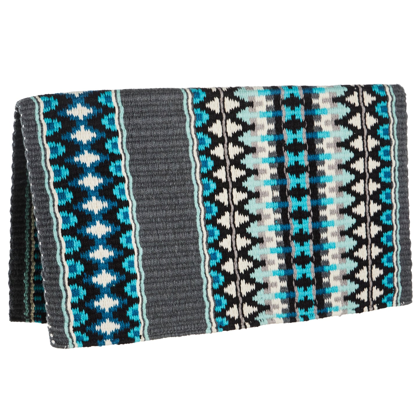 1313AA-30 Double Arrow 40X34 New Zealand Wool Saddle Blanket