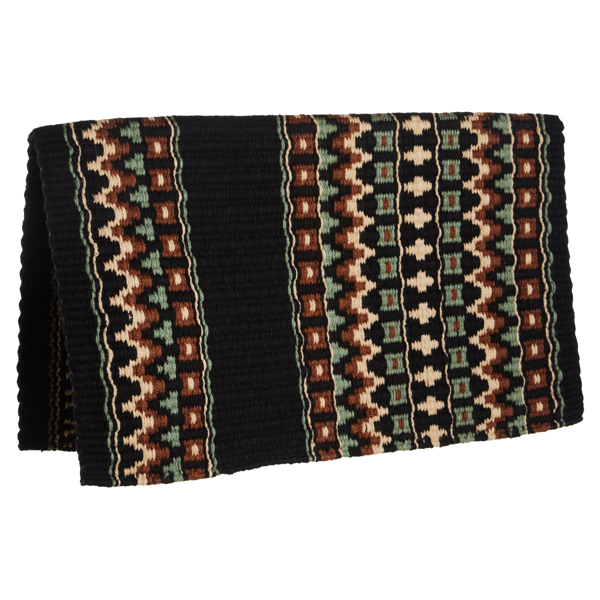 1313DOM-27 Domino 40X34 New Zealand Wool Saddle Blanket