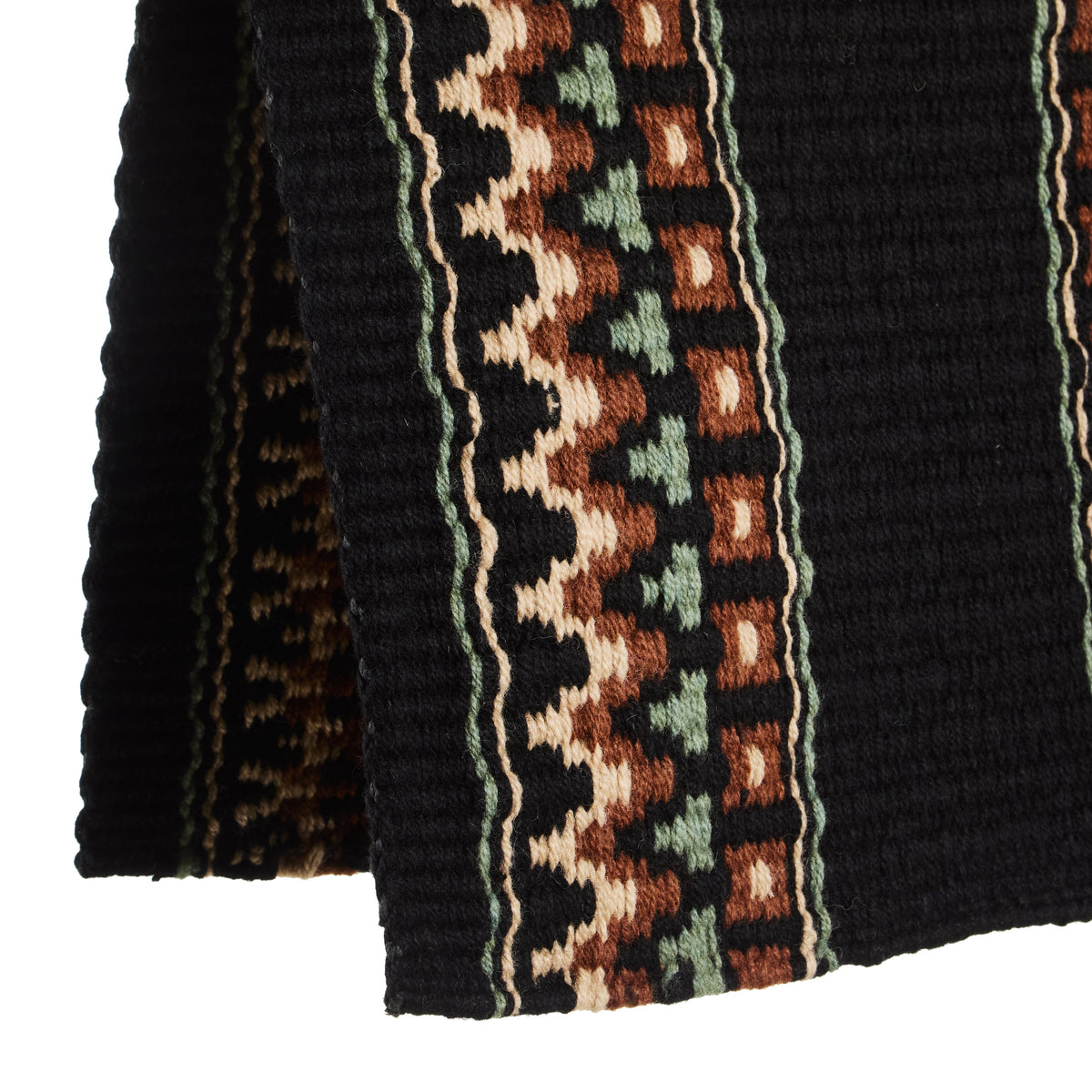1313DOM-27 Domino 40X34 New Zealand Wool Saddle Blanket