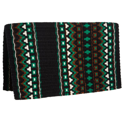 1313DOM-56 Domino 40X34 New Zealand Wool Saddle Blanket