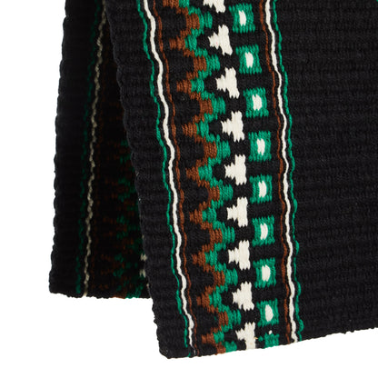 1313DOM-56 Domino 40X34 New Zealand Wool Saddle Blanket