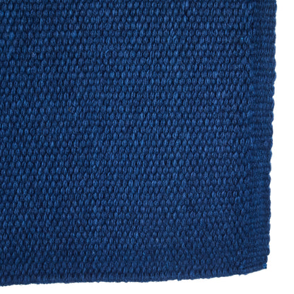 1314C-95 San Juan Solid Slate Blue 38x34 New Zealand Wool Saddle Blanket
