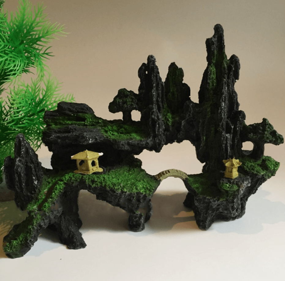 Resin Oasis Rockery: A Captivating Aquatic Haven